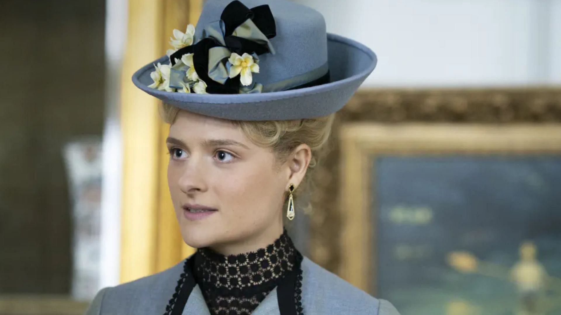 Louisa Jacobson in the show The Gilded Age (Image via Apple TV+)
